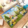 Cute Minions Cartoon Living Room Non-Slip Area Rug Soft Carpet for Bedroom Kids Playroom Sofa,Home Decor Doormat Gift