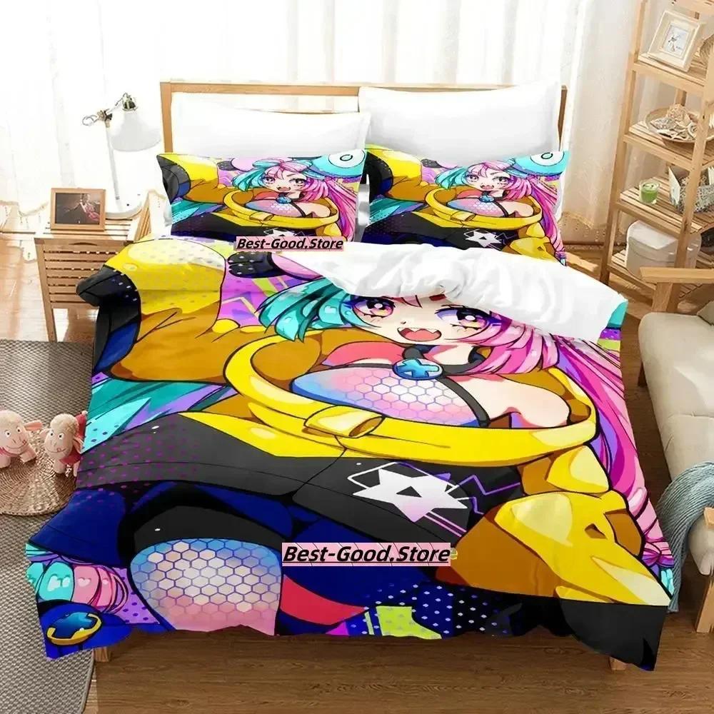 

New Kawaii Iono Bedding Set Duvet Cover Sheet Printed Bed Set Pillowcase Bed Full Queen King Size Comforter Bedroom 70x133cm 2pcs