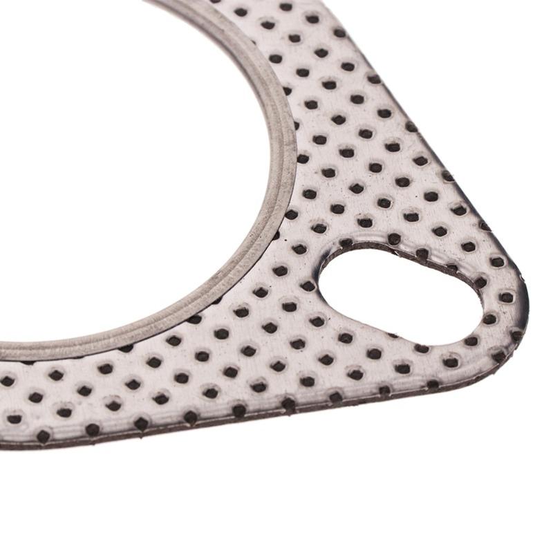 1Pcs 2-Bolt Hole 2.0'' Inch High Temperature Exhaust Gasket Turbo Flange 53mm Reinforced Car Accessories