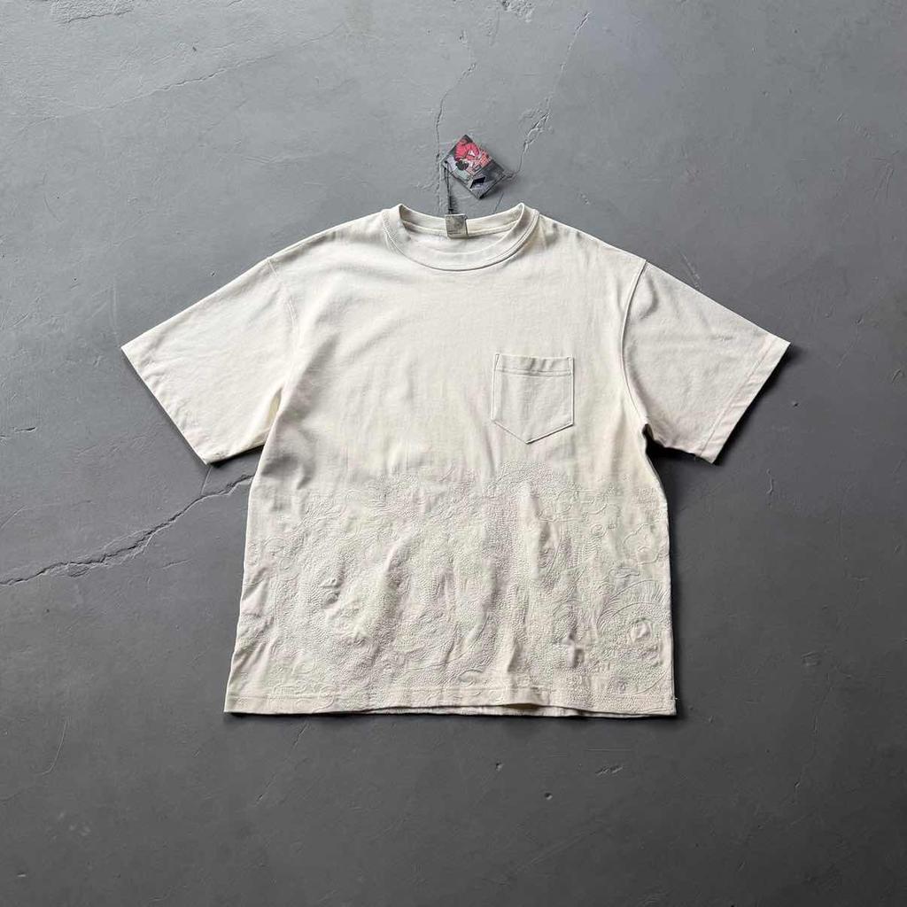 RogueWave High Quality T-shirt New Trend Casual Loose Embroidered Pattern Short Sleeve Tee