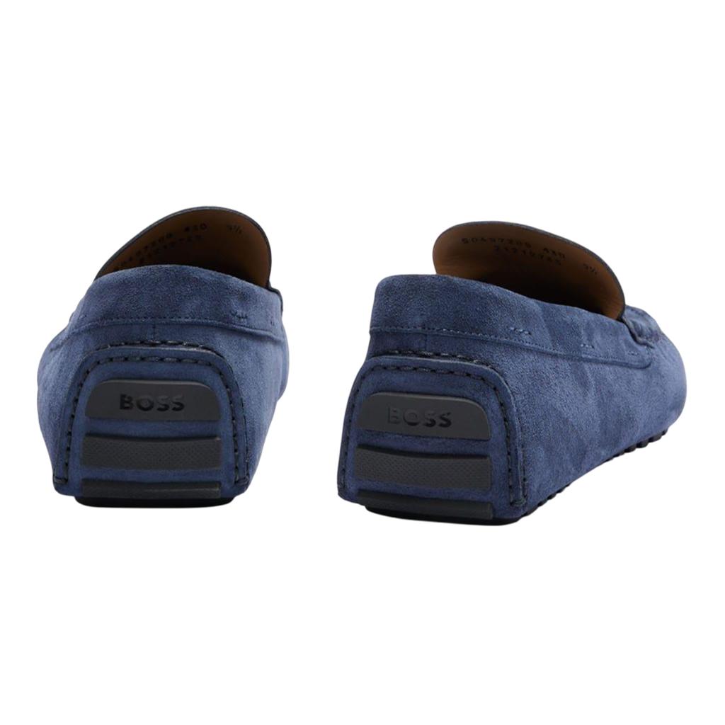 Hugo Boss Mens Driver Leather Moccasins