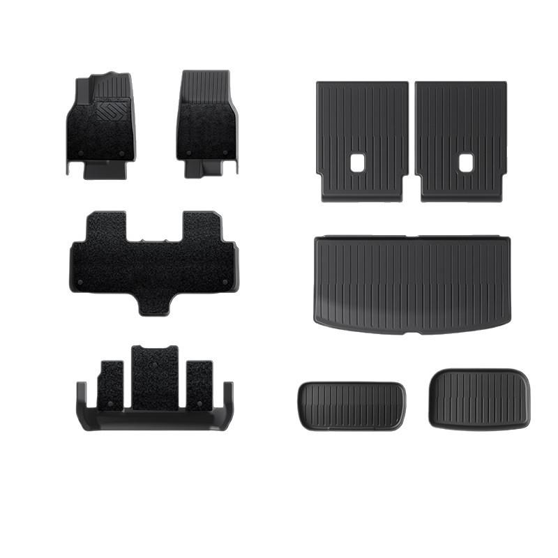 BJBT TPE Floor Mats for Tesla Model Y: Full Coverage, Refreshed Version