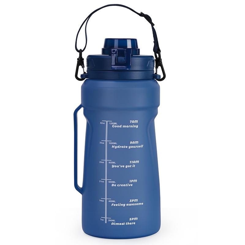 Складная силиконовая пищевая чашка 1500 мл, портативная спортивная бутылка для воды, фитнес-чайник, чайник большой емкости 1500ml