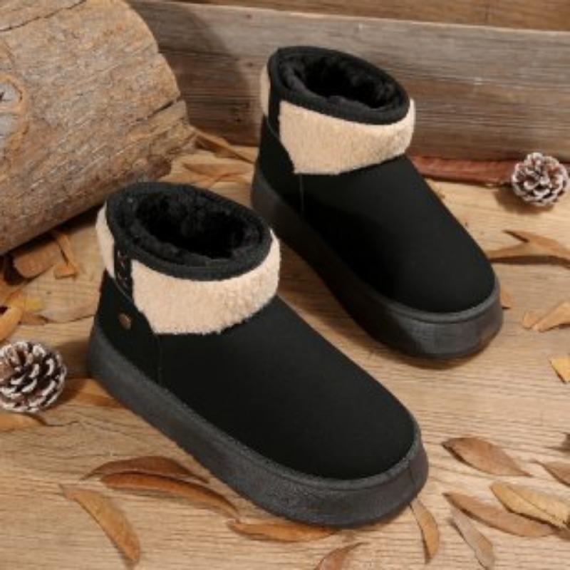 

Women s Winter Warm Snow Boots High Faux Fur Lining Waterproof Ankle Boots Anti-slip Outdoor Shoes Walking Hiking Sports Boots 40 чёрный