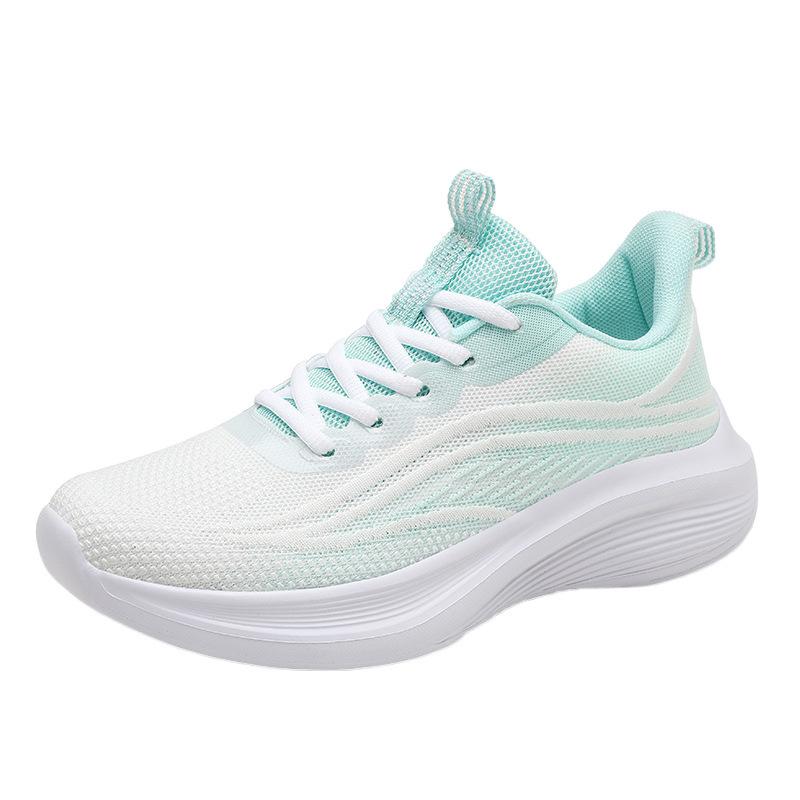 Girls' running shoes Girls' high school students' military training sneakers Women's junior high school students' lightweight shock-absorbing soft-so