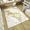 1PC Marble Texture Printed Carpet Rug for Living Room Bedroom Home Sofa Decoration,Non-slip Floor Mat Floor Mat