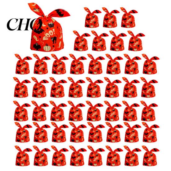 Portable Snack Bags for School Events 48 Pcs Halloween Candy Bags, Kids Trick or Treat Goodie Cute Rabbit Convenient Drawstring Sweets Ear Small