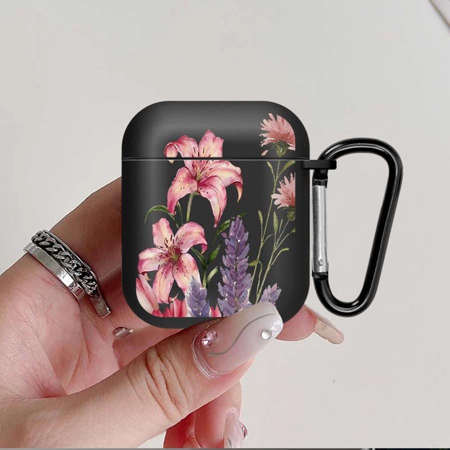Simple Flower Earphone Cases Cover Case For Airpods Pro 3 2 Pro2 4 Pro3 1