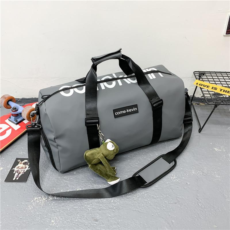 Waterproof Oxford Short Trip Travel Bag Independent Shoe Storage Luggage Bags Unisex Outdoor Leisure Sports Yoga Fitness Bag