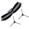 Main Brush and Side Brushes for ECOVACS For DEBOT Y1 PRO Robot Vacuum Cleaner Replacement Parts for Efficient Cleaning