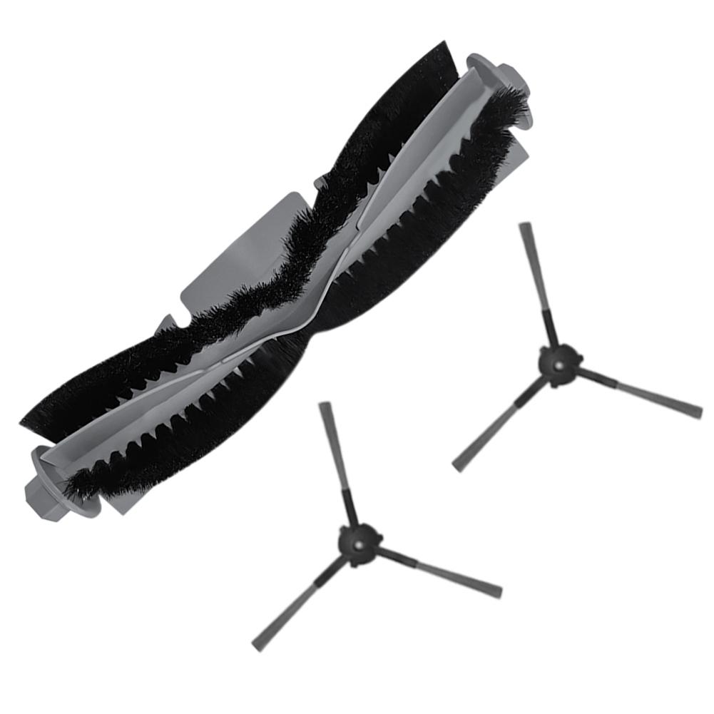 Main Brush and Side Brushes for ECOVACS For DEBOT Y1 PRO Robot Vacuum Cleaner Replacement Parts for Efficient Cleaning