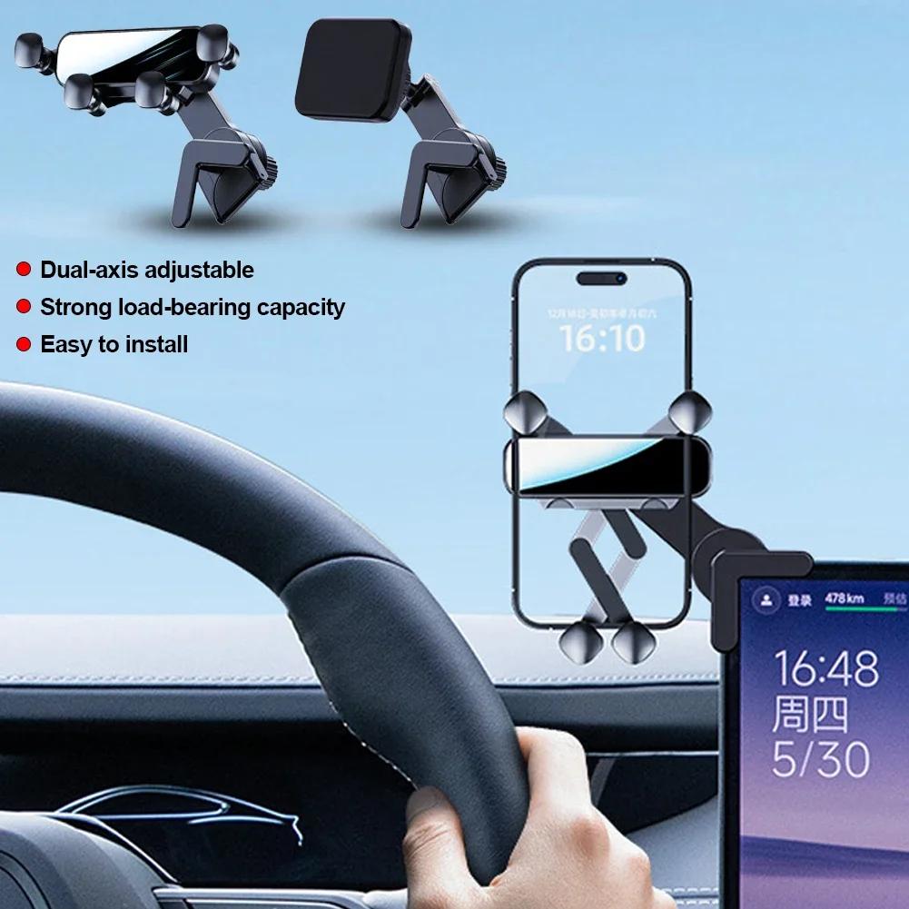 Car Display Screen Car Phone Holder Support Mount for Tesla Model 3 Y S X BYD ATTO 3 SEAL DOLPHIN ZEEKR Car Accessories
