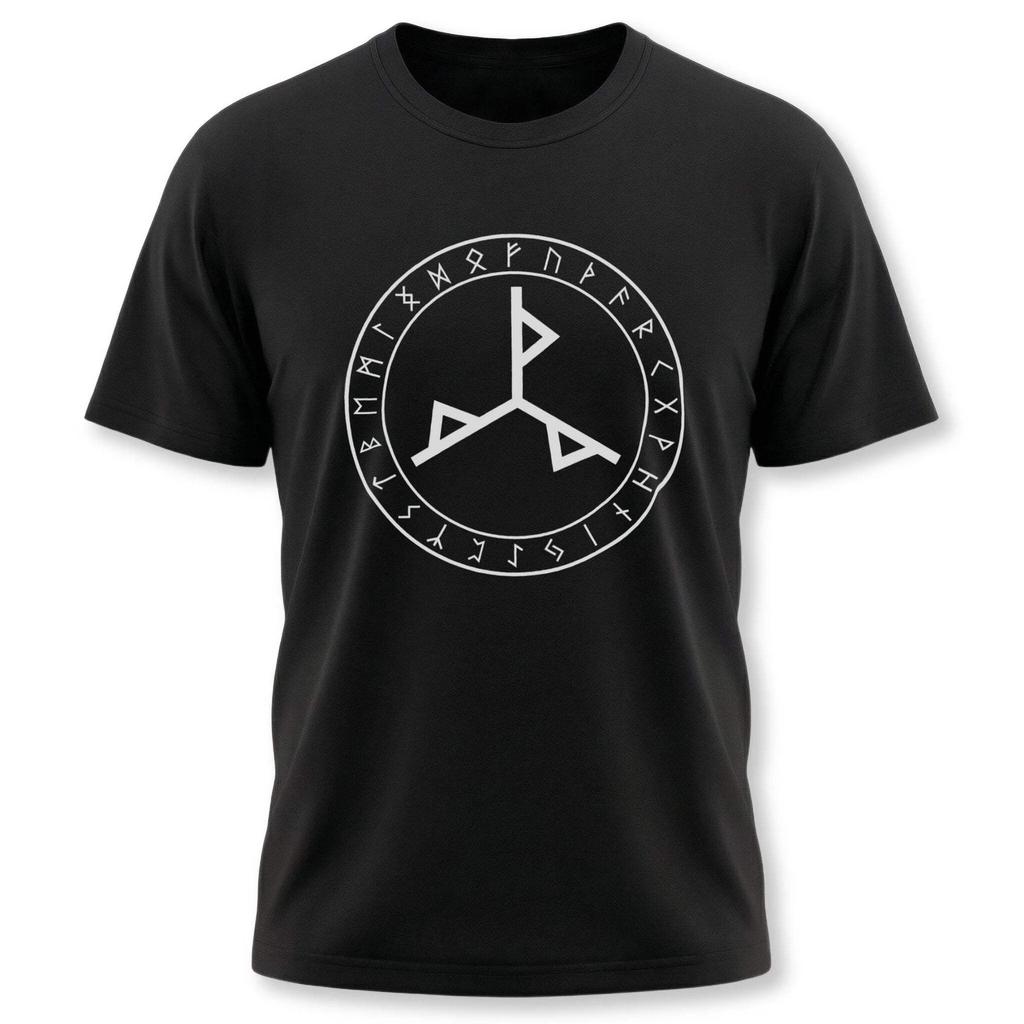 Viking Runes Dynamic Power Norse Bind Rune T-Shirt | Unisex Runic Tee Shirt