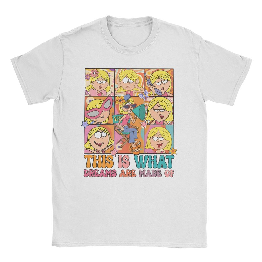 Lizzies Cartoon McGuires TShirts Unisex WoUnisex This Is What Dreams Are Made Of Funny Girl Casual Cotton Tee Shirt T Shirts Summer