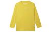Drop Shoulder Sleeve T Shirt Women's Yellow GT9449