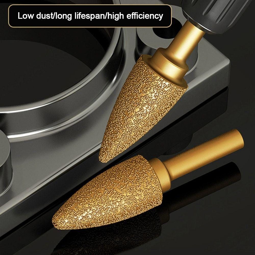 Jade Carving Grinding Head Graphite Rod Polished Diamond Grinding Needle Diamond Grinding Burr