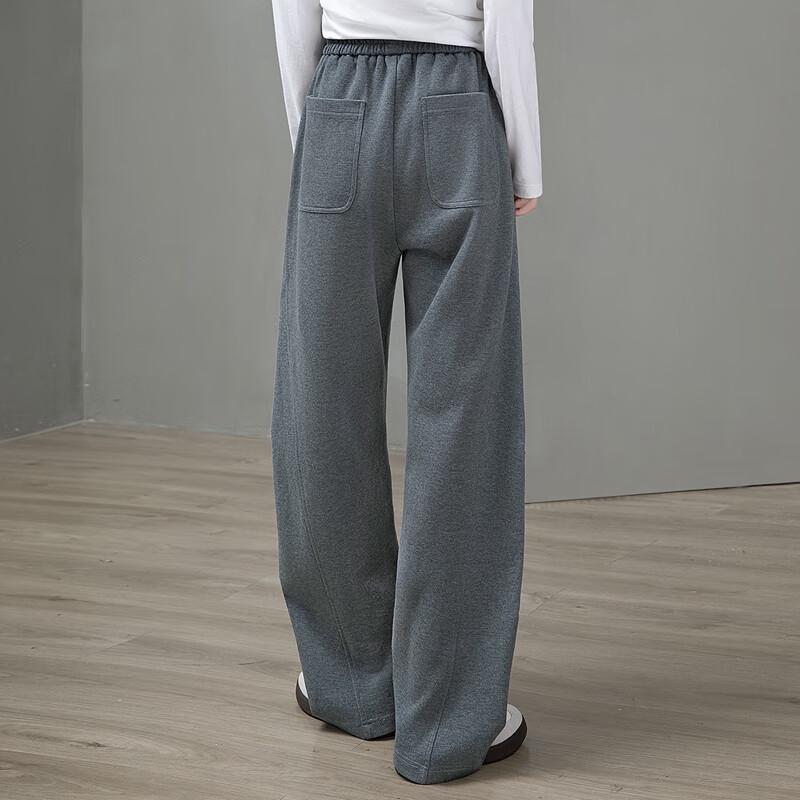 Sisbasher Women's High-Waisted Wide-Leg Commuter Trousers