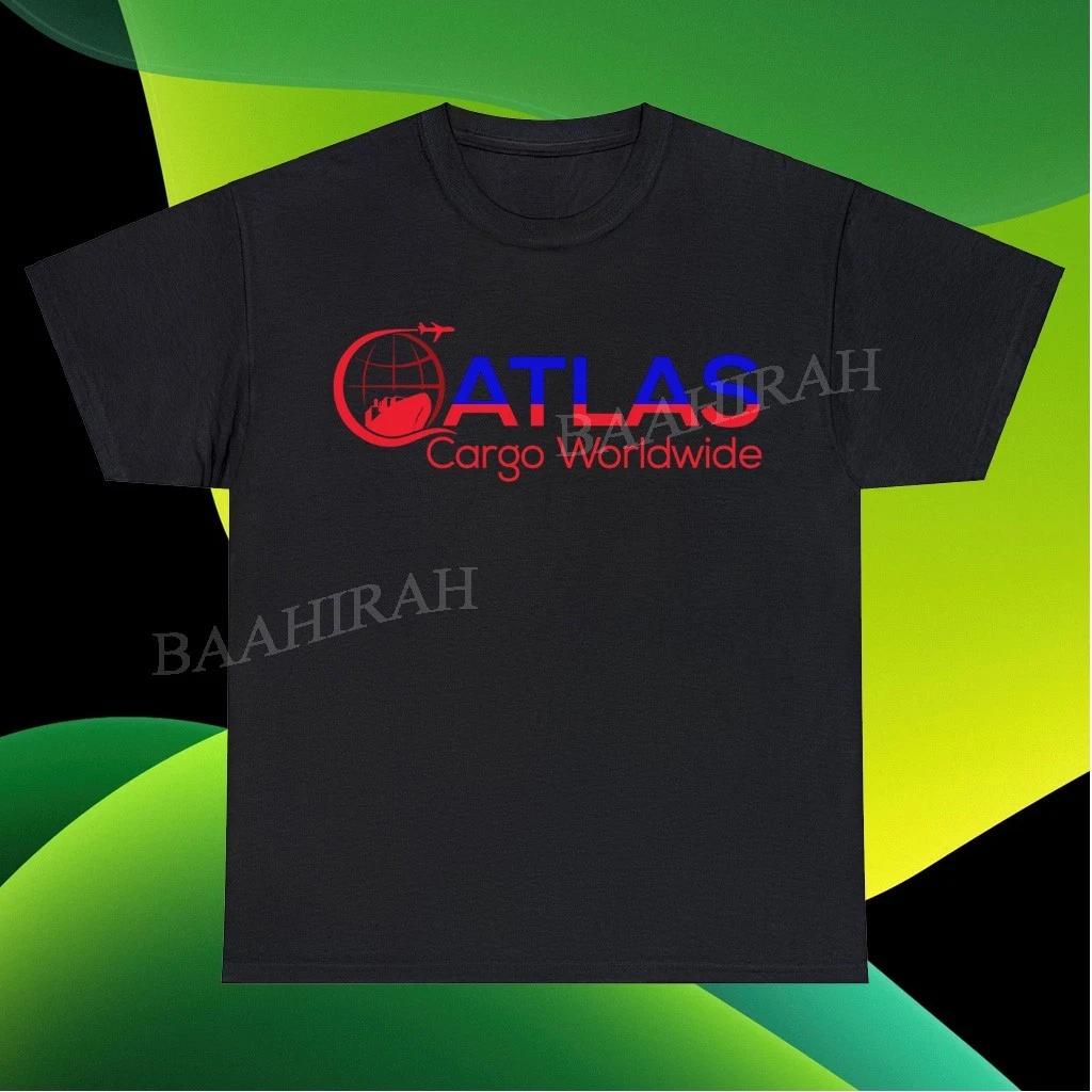 New Atlas Air Cargo Logo American Funny T-Shirt Size S to 5XL 4XL