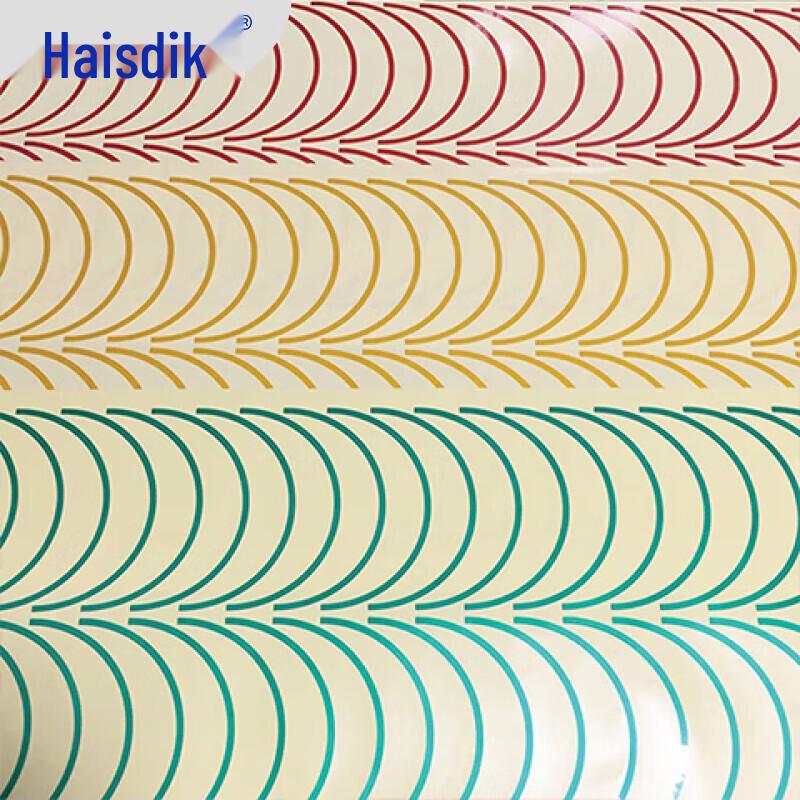 Haisidick Pressure Gauge 3-Color Reflective Indicator Stickers
