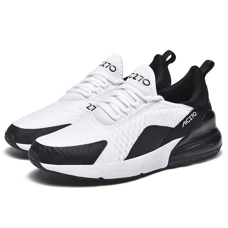 Foreign Trade Couple Versatile Fashion Cherry Blossom Powder Air Cushion Height Increase Running Shoes Breathable Casual Lightweight Non-slip Jogging