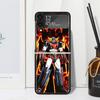 M-Mazinger Z Anime Phone Case For Samsung Galaxy Z Flip 7 Flip7 Zflip 6 Flip6 5 Flip5 4 Flip4 3 Flip3 5G Fundas Black Cover Gala