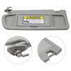 No Light Sun Visor Shield Sunvisor Block Shade For Honda Civic 2006-2008 Gray