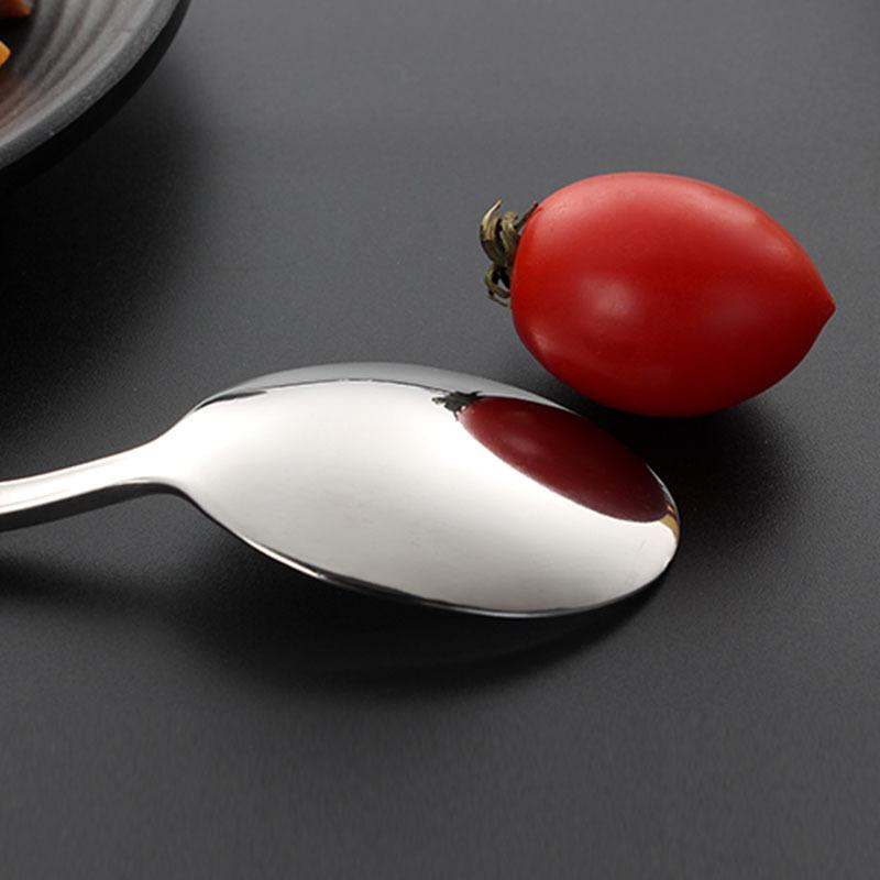 304 Stainless Steel Spoon Long-handled Household Spoon Dining Spoon Stirring Spoon