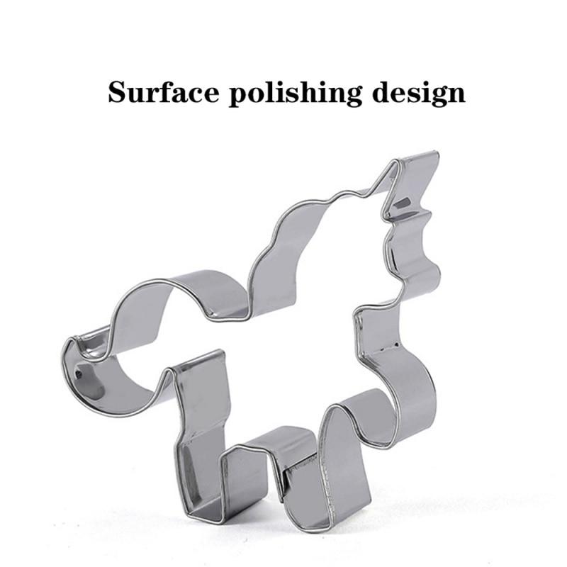 3pcs Cookie Cutters Stainless Steel Thickened Material Home Kitchen