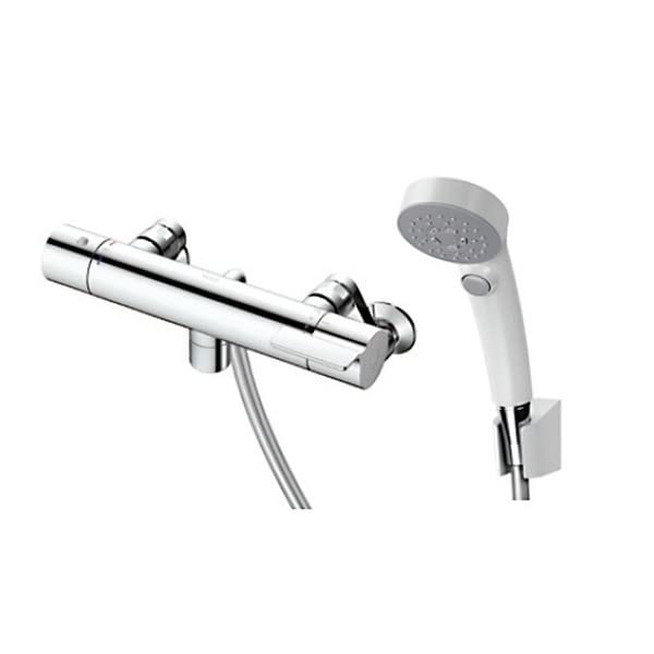 TOTO Bathroom Thermostatic Mixer Tap 0mm Comfort Wave Click TBV03410J1 Wall-Mounted 90