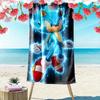 1pc SONIC Beach Towel, Outdoor Activities Perfect Summer Travel Supplies, As A Gift for Festivals