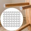Cupboard Door Bumpers Knobs Bumper Pads Clear Silicone Anti-Scratch Protection Tool Sound-Dampening Stopper For RV Keyboard