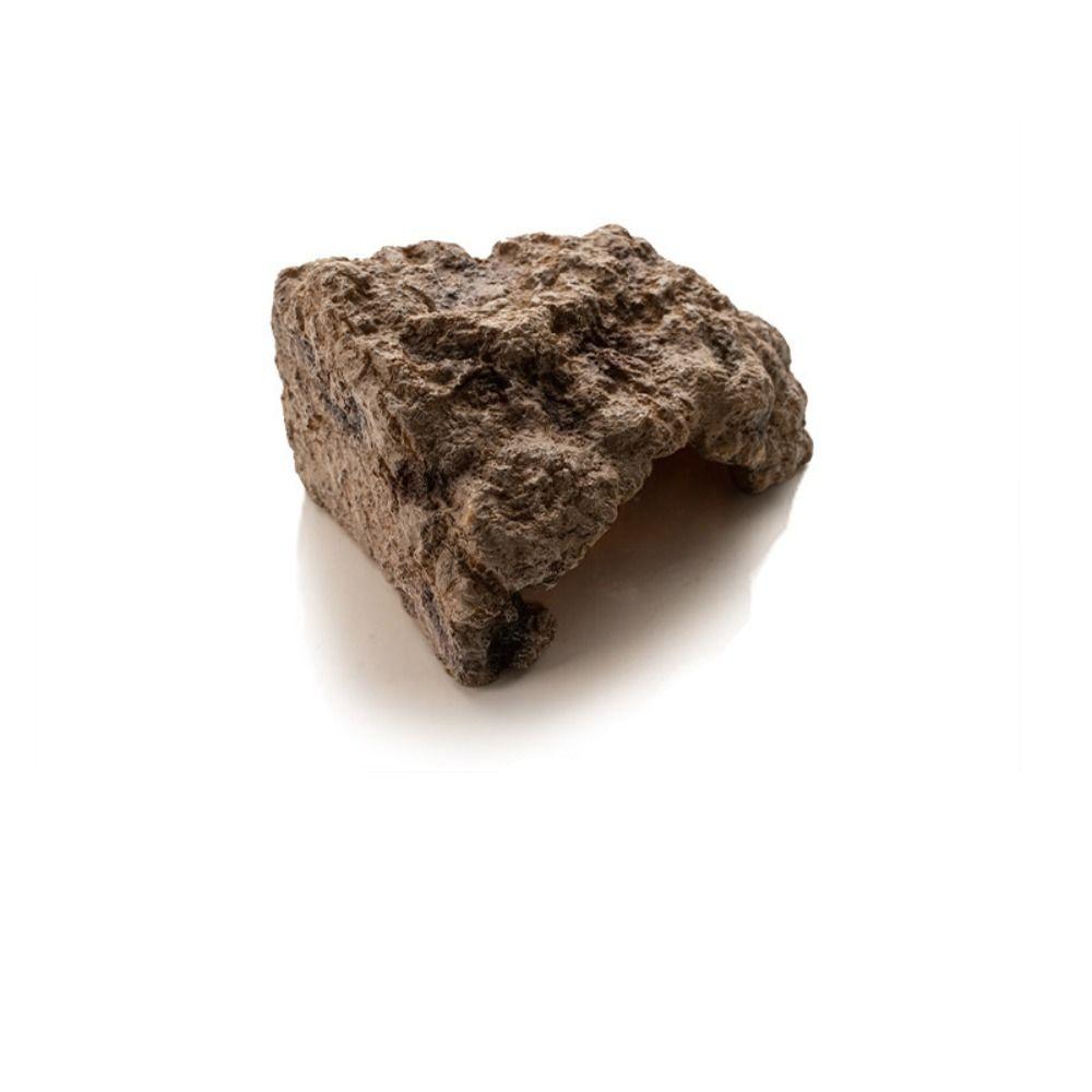 

Искусственная пещера-укрытие для рептилий, реалистичное укрытие для питомца, пещера для отдыха, поделка, укрытие для черепахи, пауки M