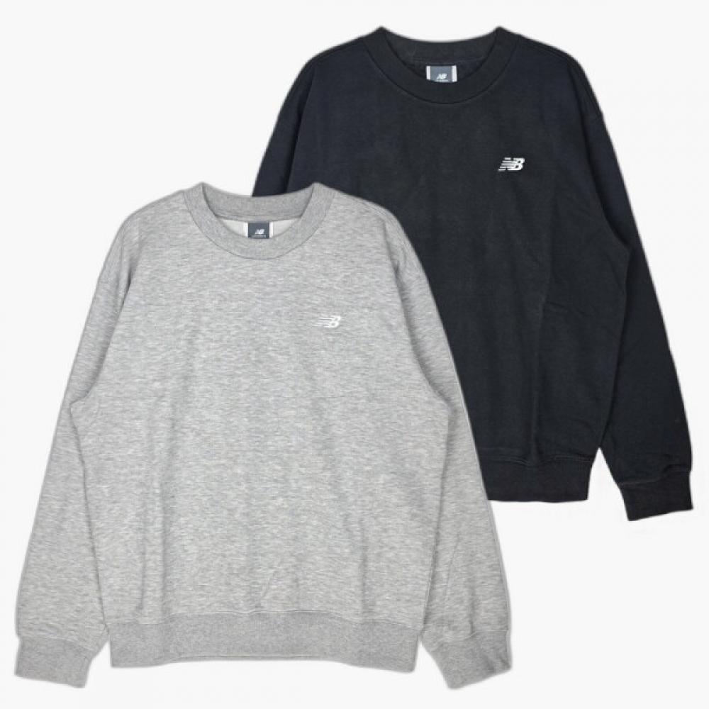 

New Balance Футболка спортивная базовая с маленьким логотипом полусвободного кроя MT41507 (15)Gray/095(M)