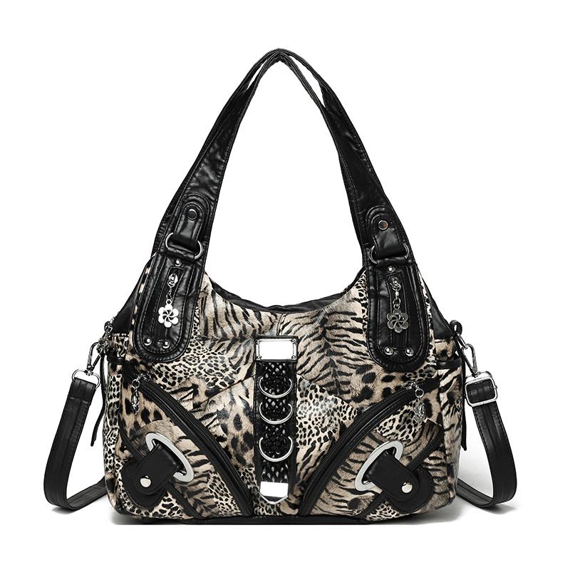 Mother Bag Leopard Print Tote Bag Women's Shoulder Bag