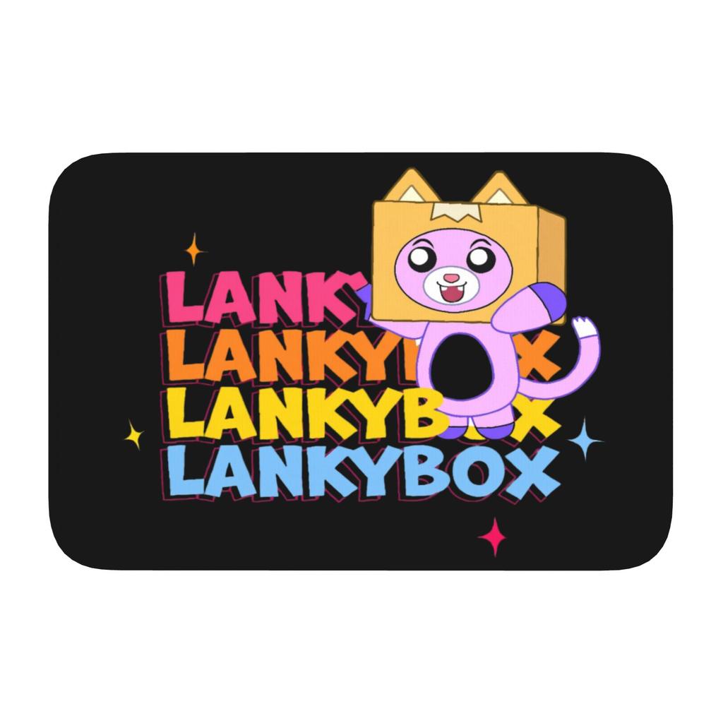 Benutzerdefinierte Spiel Lanky Box Mode Anime Cartoon Fußmatte Rutschfeste Eingang Bad Küche Tür Bodenmatte Toiletten Teppich Teppich