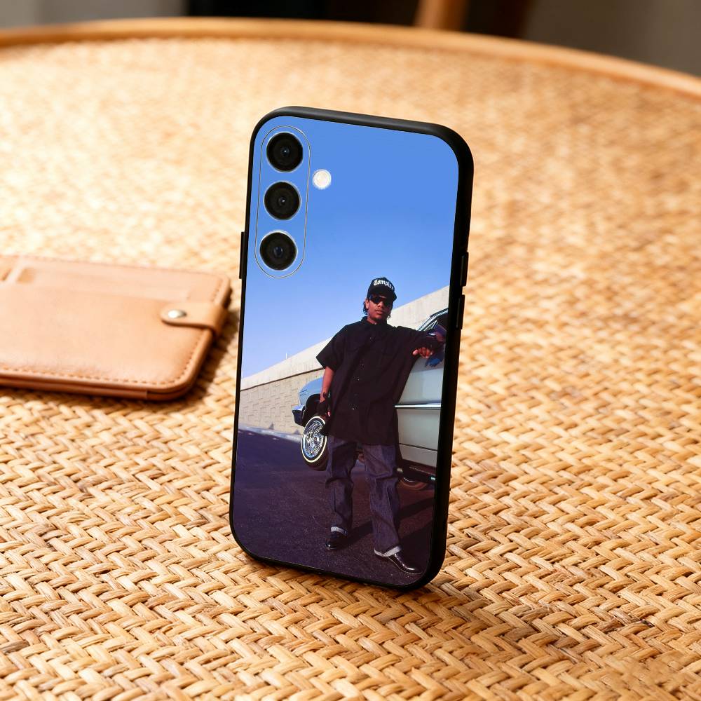 

Charismatic E-Eazy E Rapper Phone Case For Samsung A73,72,71,A52,51,40,41,A22,A32,31,A13, Soft Black Shell Samsung a21s