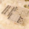 Velvet Jewelry Organizer With 3 Drawers Stackable Display Storage Earrings Necklace Bracelets Box