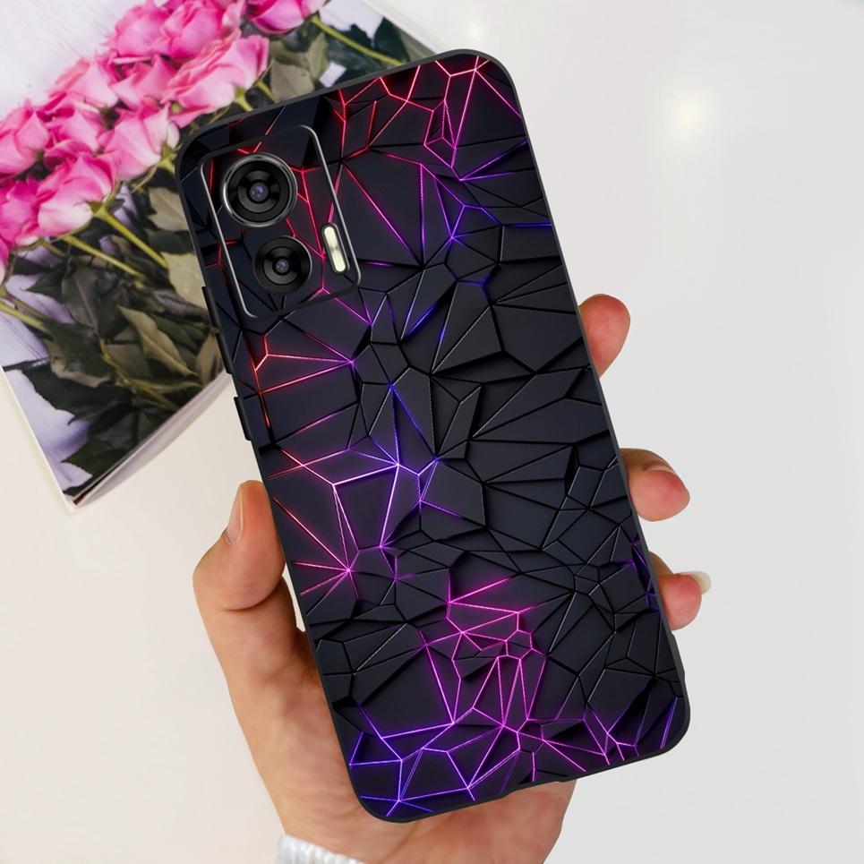 Per Motorola Edge 30 Neo / 30Lite / 30Pro 5G 4G Cover Posteriore Cartone Animato Stile Cool Animali Ragazza Morbido TPU Silicone Custodia per Telefono Paraurti