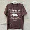 Satriales Pork Store Sopranos Meat Market Unisex Russet Tshirt Size S5xl