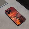 Deer Hunting Camo Phone Case For iPhone 17,16,15,14,13,12,11 Plus,Pro Max,XS,X,XR,SE,Mini,8,7,Soft Silicone Black Cover