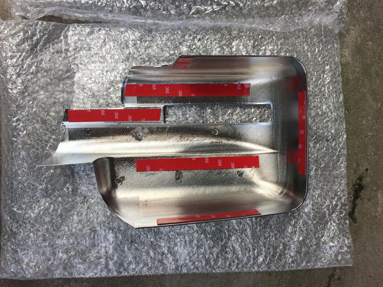 Electroplated Silver Rearview Mirror Cover for 09-14 Ford Raptor F150