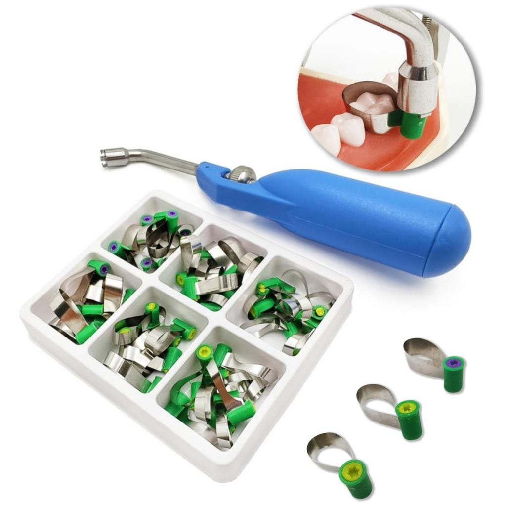 Bandes Matrices Dentaires Matrice Dentaire Super Mat / Super Cap Système Matrice Super Cap Matrices Universel Système de Tension de Matrice