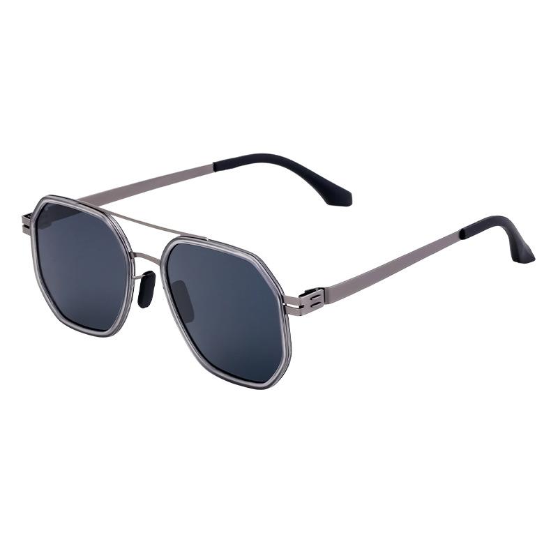JYL TS Men's Square Driving - Screwless Polarized Trendy Shades MY-ZTT002