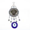 Islamic Blue Evil Eye Blessing Amulet Wall Hanging Home Decor Protector Muslim