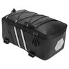 Fahrrad-Gepäckträgertasche Ladefläche Fahrradkoffertasche mit Reflektoren für Motorrad