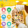 RichBoy Busy Board Toddler Toys Montessori Toys for 1-3 Year Old Boy Girl Birthday Gift for Grandkids, 37 In 1 LED Light Up Sensory Wooden Montessori