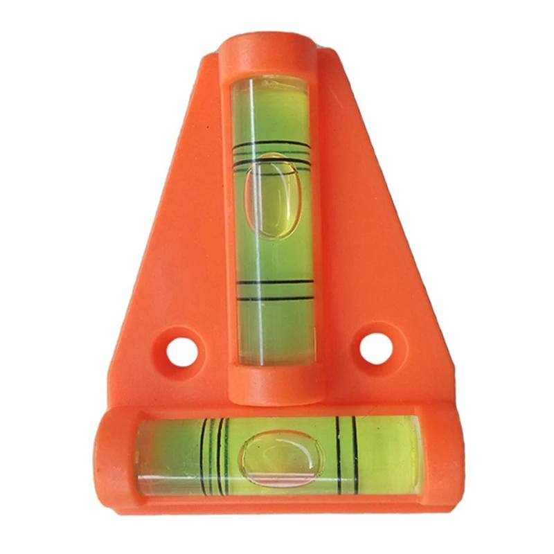 T-shaped Level Mini Plastic Waterproof Levels High-precision Bubble Level Calibrator For RV Furniture Caravan Accessories