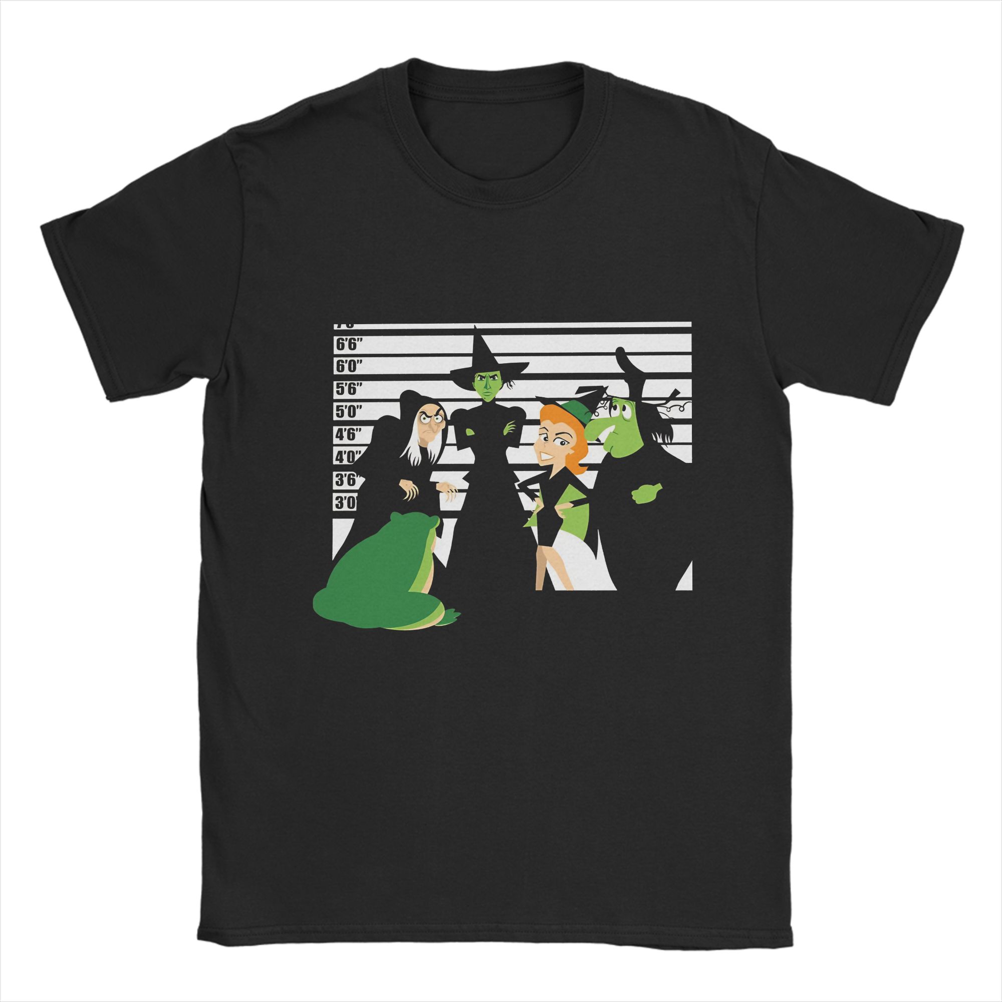 

Elphaba The Wicked Men s T Shirts Novelty Tees Short Sleeve Crewneck T-Shirt Cotton Printing Tops - Men s Summer Cotton Grap... S разноцветный