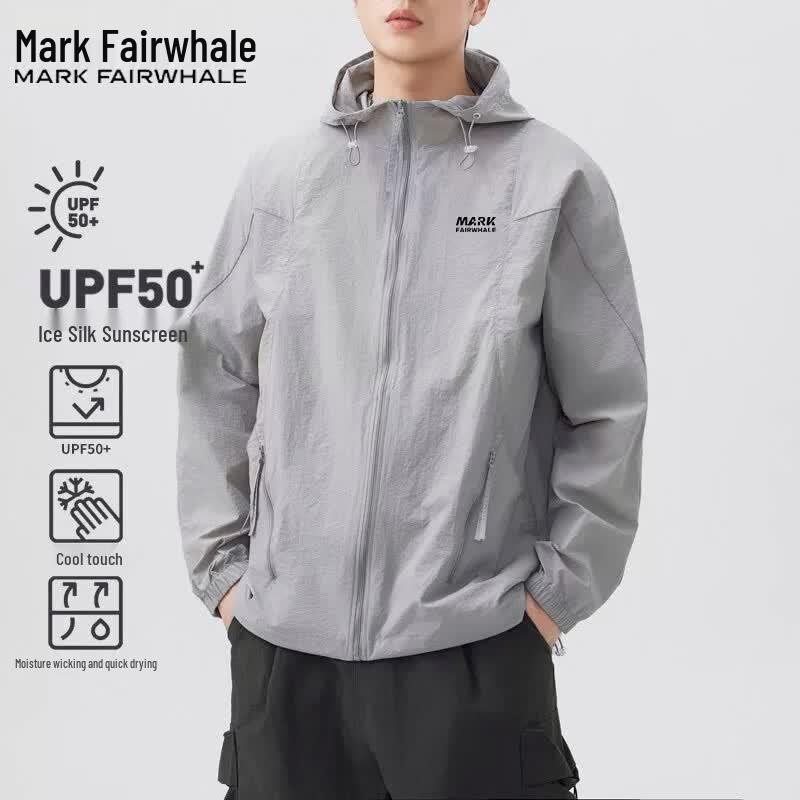 Mark Fairwhale Men s UV Protection Ice Silk Sun Jacket M