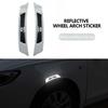 Car Wheel Arch Front And Rear Bumpers Night Reflective Sticker For Lada Xray Granta Largus Kalina Largus Priora Samara 2110SS12